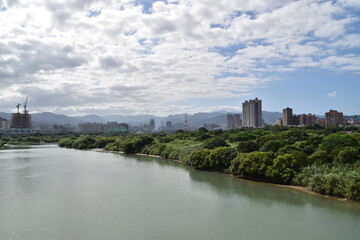 The view of Taipei City