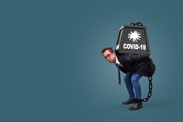 COVID-19 Belastung für Menschen und Unternehmen