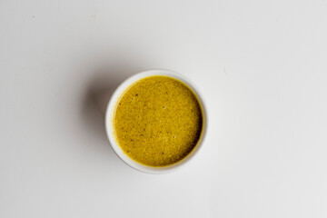 Sauces. Ingredients or garnishes for Thai soups. Classic Vietnamese  restaurnt ingredients or garnishes. Garlic cloves, lemongrass sticks, kimchi, peppers, scallions mushrooms, cilantro, salt .