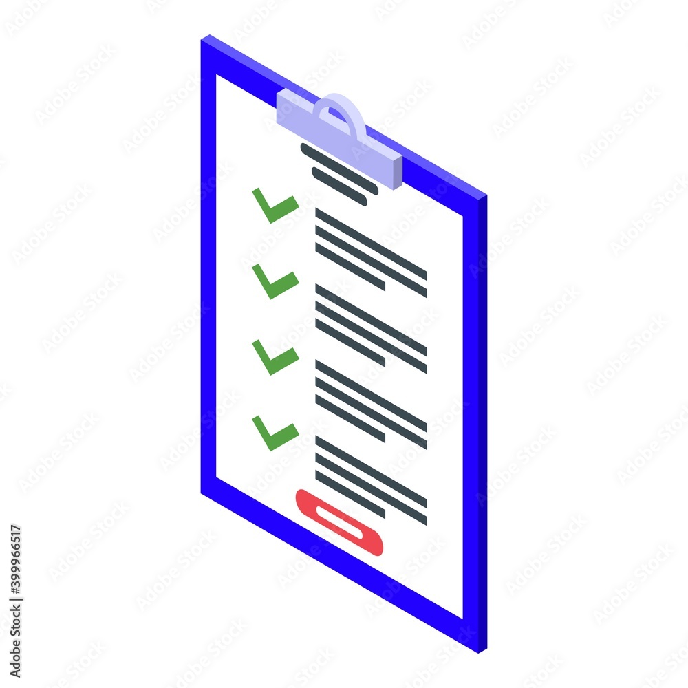 Poster access password icon. isometric of access password vector icon for web design isolated on white back
