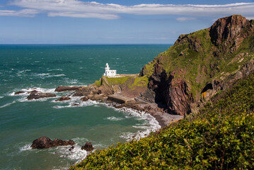 Lighthouse at Hartland Point - Devon - England