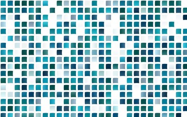 Light BLUE vector pattern in square style.