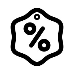 Percent tag icon