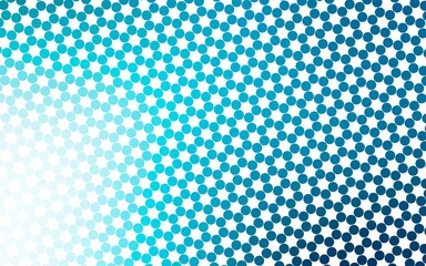 Light BLUE vector pattern with spheres.