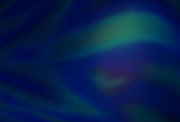 Dark BLUE vector modern elegant backdrop.