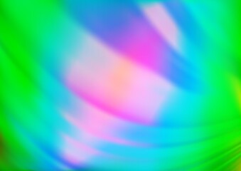 Light Multicolor, Rainbow vector modern elegant background.