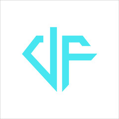DF Diamond logo design