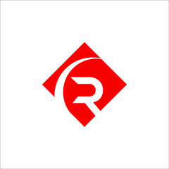 R logo design