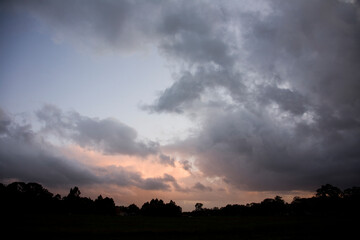 Sunset clouds
