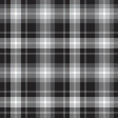 Black and White Ombre Plaid textured Seamless Pattern © Siu-Hong Mok
