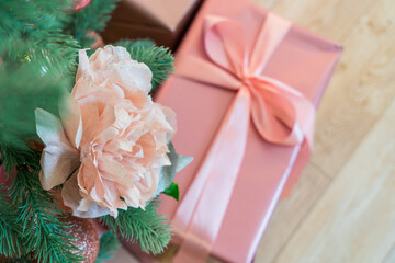 New Year's Tree in Pink