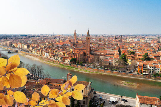 old town of Verona, Italy