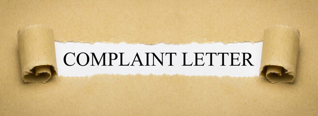 Complaint Letter