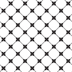 Fototapeta premium Black and white pattern geometric abstract graphic