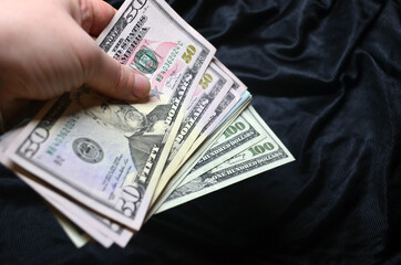 A huge amount of money. Dollars. Finance. Stocks, credit, debt, debit, business.