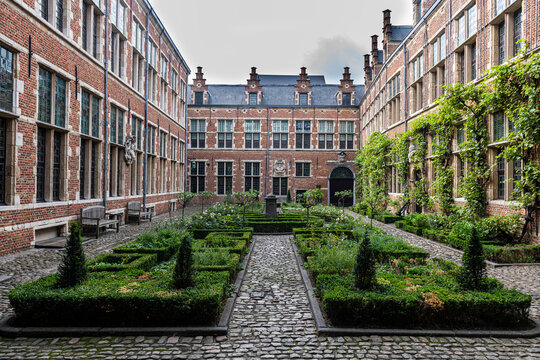 Former printing company, Plantin-Moretus Museum, UNESCO World Heritage Site, Antwerp, Belgium