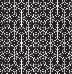 Black and white pattern geometric abstract graphic