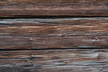 Rustic old wooden logs texture natural background. Dark wood background natural texture. Vintage grey pattern for decoration design.