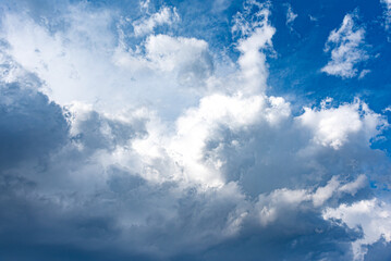 Obraz premium Cloudy sky. Dramatic cloudy sky as abstract background.