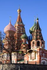 Fototapeta na wymiar St. Basil's Cathedral, Moscow, Russian Federation, December 05, 2020