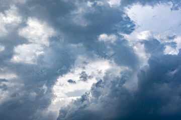 Obraz premium Cloudy sky. Dramatic cloudy sky as abstract background.