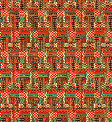 unique Abstract colorful pattern design