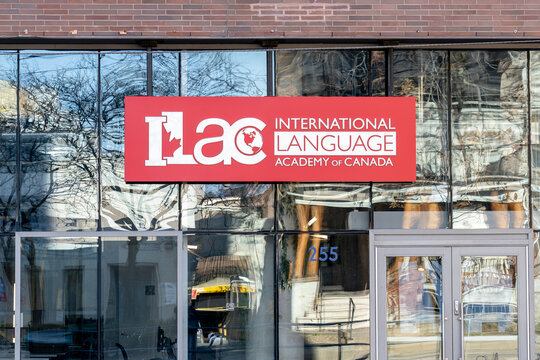 Toronto, Canada - November 20, 2020: The International Language Academy of Canada (ILAC) school in downtown Toronto. ILAC is a Canadian private English language school. 