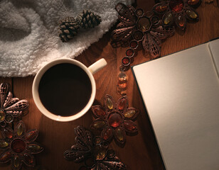 Cozy Coffee and Book