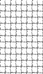 Seamless geometric plain pattern in black and white for wrapping