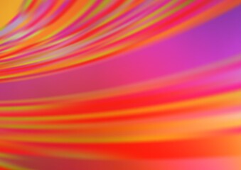 Light Red vector glossy abstract background.