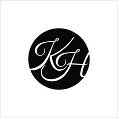 KH logo design