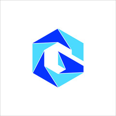 Obraz premium letter G logo