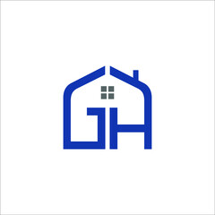 GH home logo design