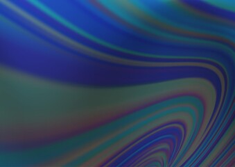 Dark BLUE vector abstract blurred pattern.