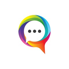 Speech bubble logo images