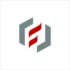letter F logo