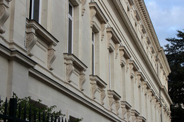 building (former courthouse) in nantes (france) 