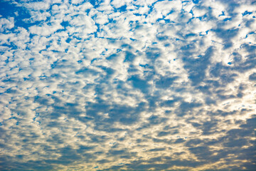 Sky with clouds abstract texture background natural