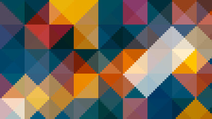 Background multicolour geometric shape mosaic illustration