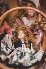 Doll in a beautiful dress