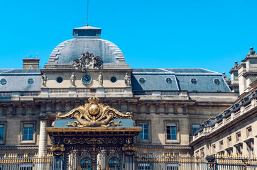The Palais de Justice in Paris, France