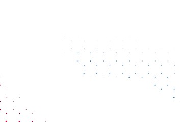 Light blue, red vector layout with circle shapes.