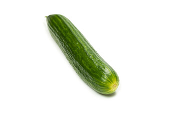 Cucumber isolated on white background.