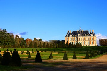 castle in the park