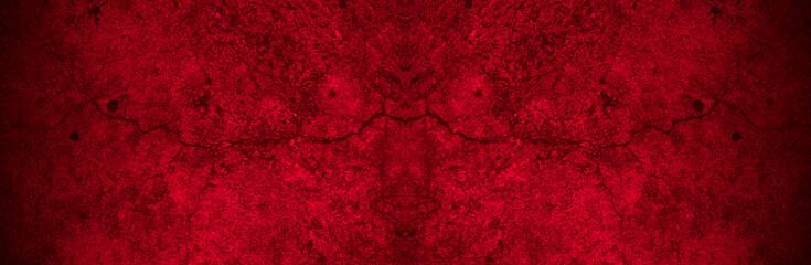 Old wall texture cement black red  background abstract dark color design are light with white gradient background.