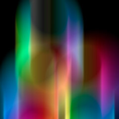 abstract colorful background with lights