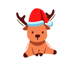 Cute Winter Christmas Illustration 