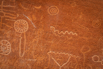 Petroglyphs at Valley of Fire State Park