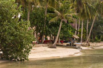 Natural beach on the island of Phu Quoc, Vietnam, Asia