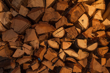 firewood for the stove folded